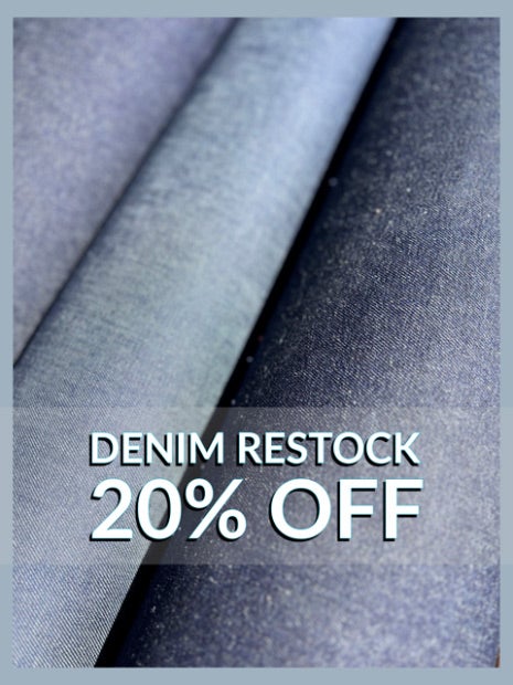 Denim restock.