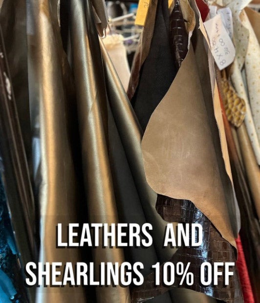Leathers and shearlings.