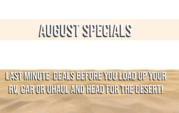 August special banner.